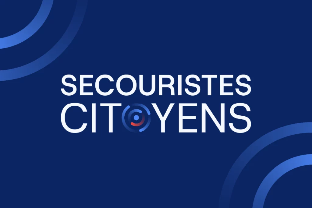 Logo des Secouristes Citoyens en version négative
